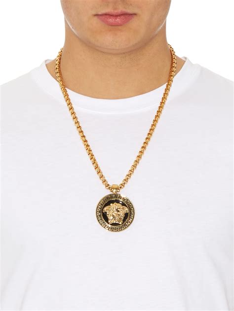 versace men's necklace sale|designer cross necklace for men.